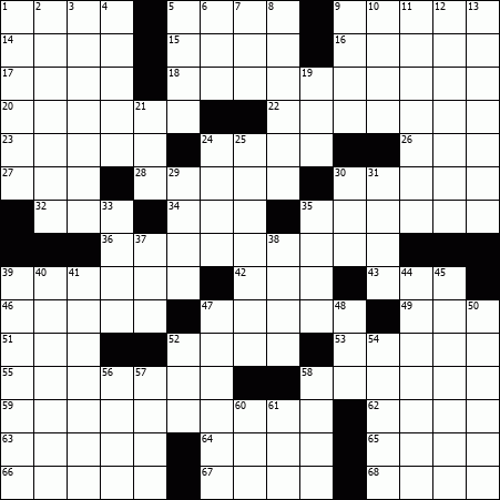 free daily printable crossword puzzles