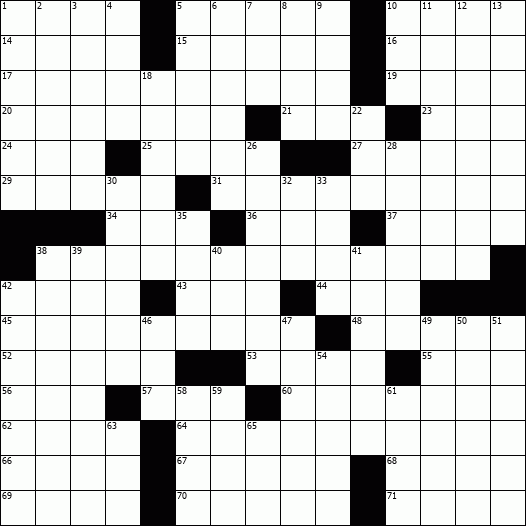 OnlineCrosswords.net - Free Daily Crossword Puzzles