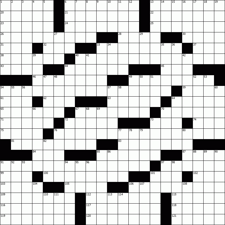 crossword creator printable