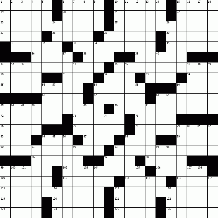 blueprint pro crossword