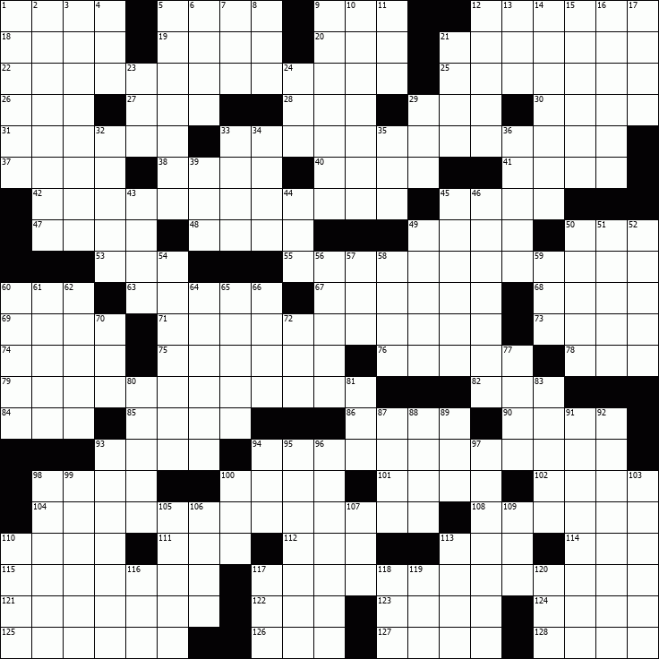 Free Daily Crossword Puzzles