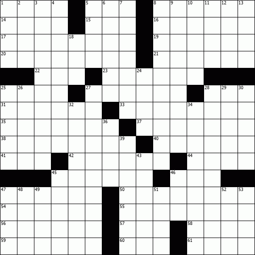 blueprint pro crossword