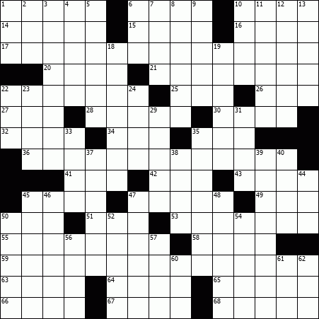 free daily printable crossword puzzles