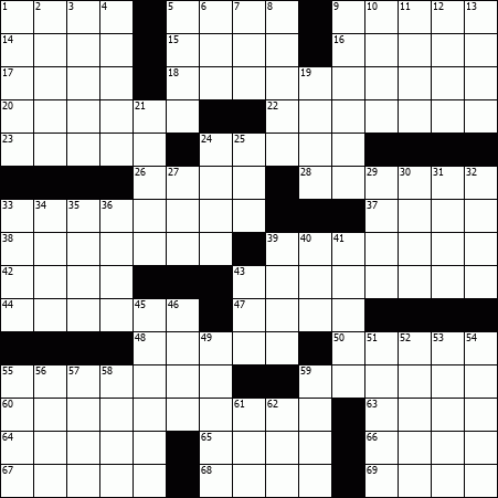 Free Daily Printable Crossword Puzzles