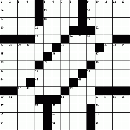 Free Daily Printable Crossword Puzzles