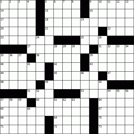 free daily printable crossword puzzles