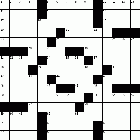 free daily printable crossword puzzles