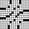 Crossword Layout #151