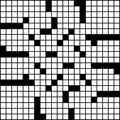 Crossword Layout #3951