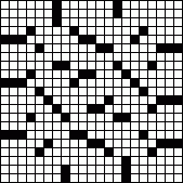 Crossword Layout #3995