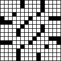 Crossword Layout #4498