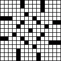 Crossword Layout #4581