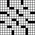 Crossword Layout #4685