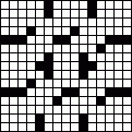 Crossword Layout #5582