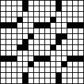 Crossword Layout #6007