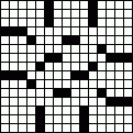 Crossword Layout #6076