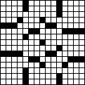 Crossword Layout #6630