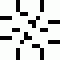 Crossword Layout #6632