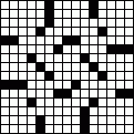 Crossword Layout #6658