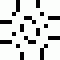 Crossword Layout #6689