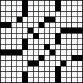 Crossword Layout #6696