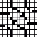 Crossword Layout #6818