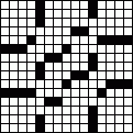 Crossword Layout #6893