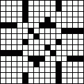 Crossword Layout #6895