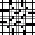 Crossword Layout #6898