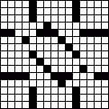 Crossword Layout #6907