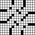 Crossword Layout #6927