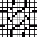 Crossword Layout #6930