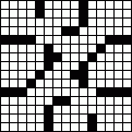 Crossword Layout #6991