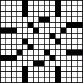 Crossword Layout #7001