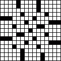 Crossword Layout #7109