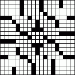 Crossword Layout #7239