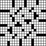 Crossword Layout #7295