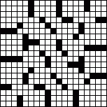 Crossword Layout #7304