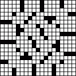 Crossword Layout #7332