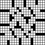 Crossword Layout #7344