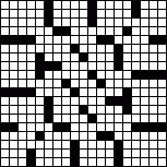 Crossword Layout #7387