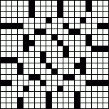 Crossword Layout #7587