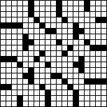 Crossword Layout #7635