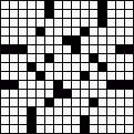 Crossword Layout #7937