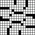 Crossword Layout #8193