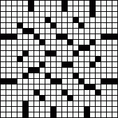 Crossword Layout #9045